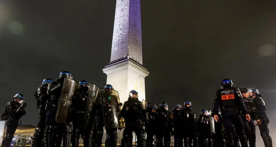 Police clash with protesters at Paris demonstration against pension overhaul