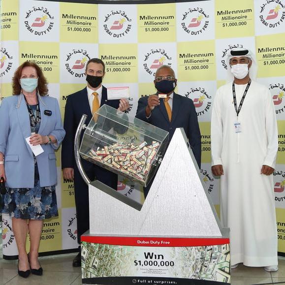 396th Dollar Millionaire announced in the Dubai Duty Free Millennium Millionaire promotion