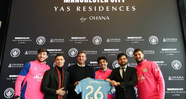 Manchester City And Ohana Development sign agreement to launch club-branded residential destination in Abu Dhabi