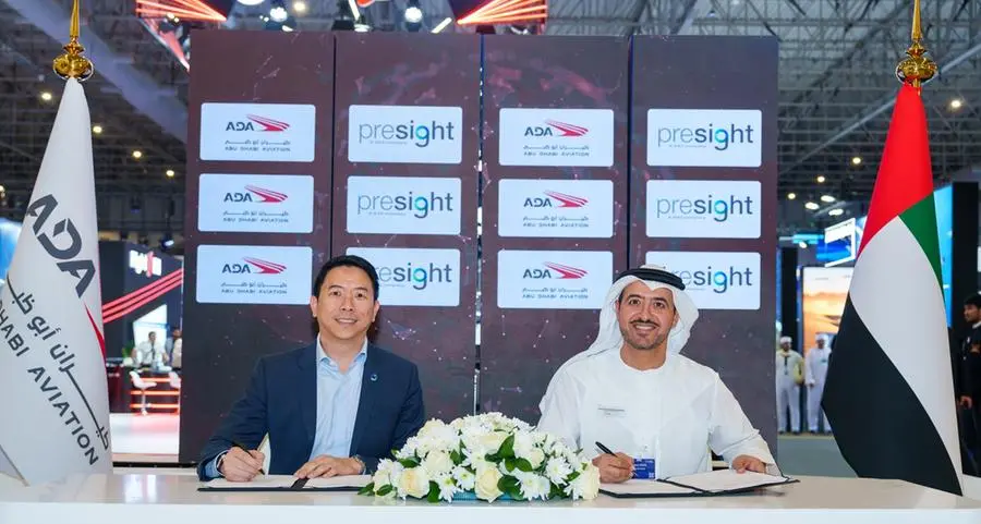 Presight and Abu Dhabi Aviation Group sign MoU to accelerate UAE’s AI-driven Aviation and industry 4.0 ecosystem