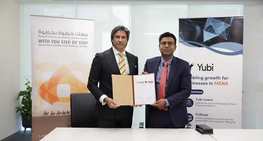 Ajman Bank partners with Yubi MENA to support business banking customers