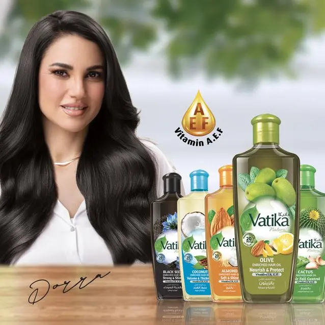 Vatika unveils Dorra Zarrouk as the glamorous face of their revolutionary \"Oil Before Shampoo\" campaign