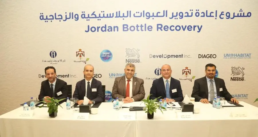 Jordan bottle recovery project launched
