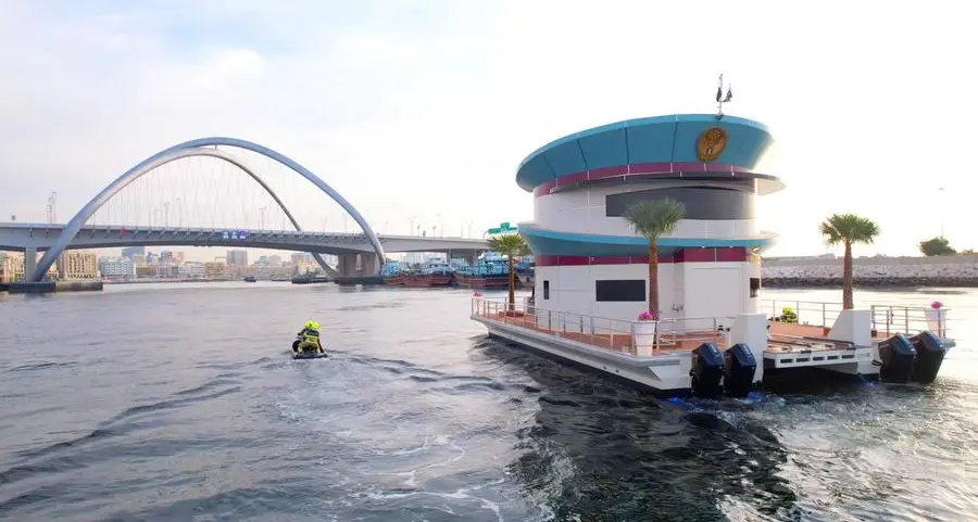 Dubai Civil Defence launches the world's first mobile floating fire station