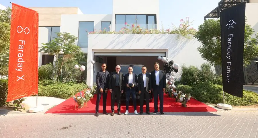 Faraday Future hosts FX Super One delivery ceremony for soccer legend Andrés Iniesta in Dubai