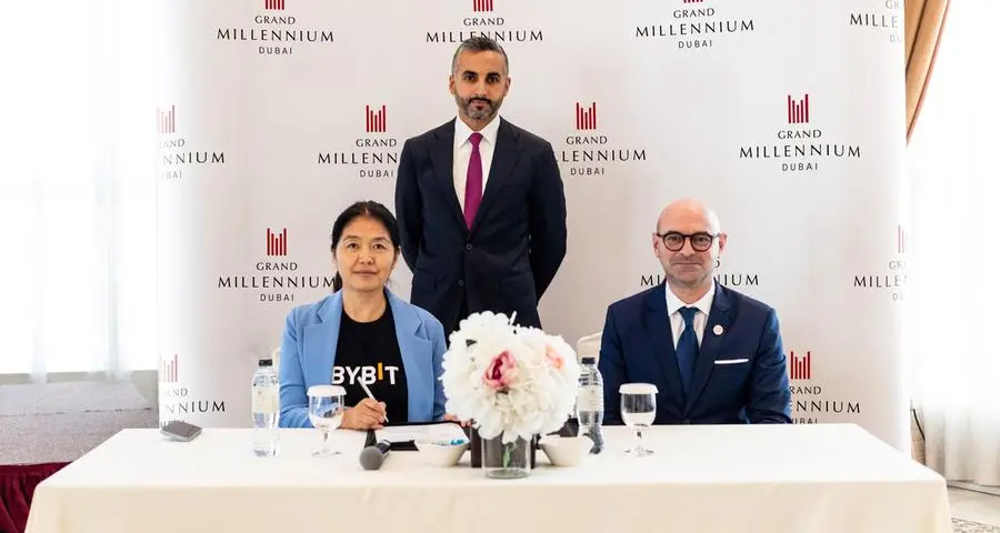 Grand Millennium Hotel Dubai becomes the first hotel in the region to partner with cryptocurrency juggernaut Bybit
