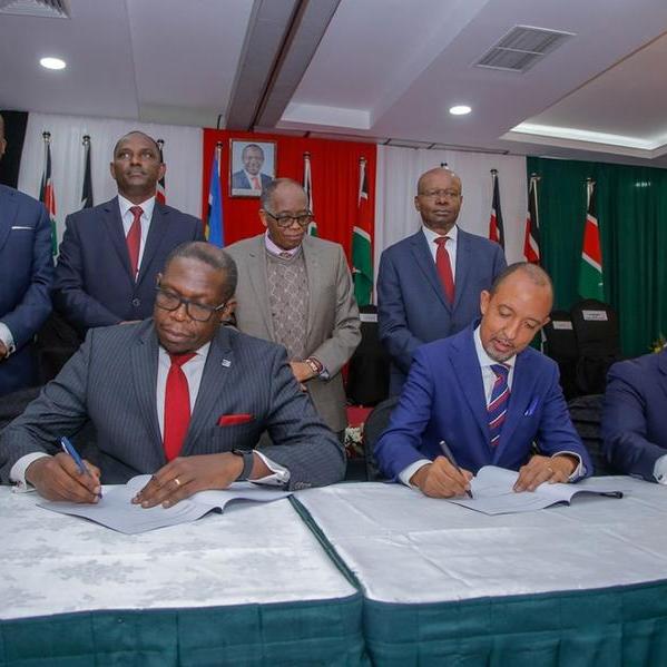 إيركاربون إكستشينج توقع اتفاقية تعاون مع مركز نيروبي المالي الدولي وبورصة نيروبي للأوراق المالية