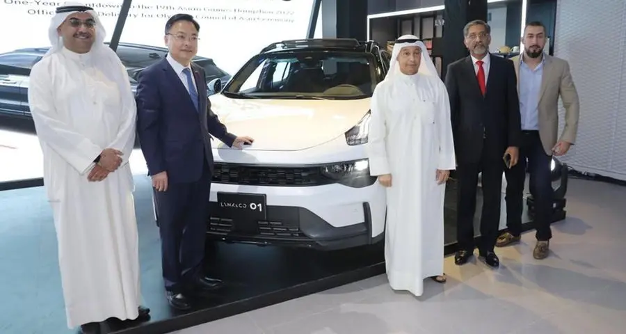 Lynk & Co 01 becomes officially designated car of the Olympic Council of Asia