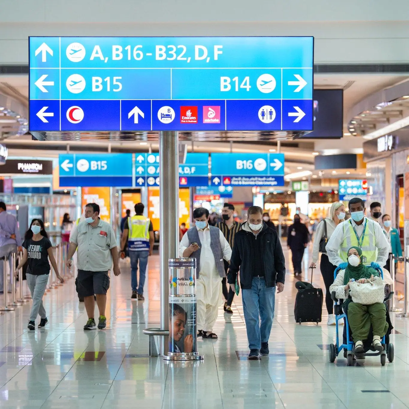 UAE flights: Tourists start arriving at Dubai International Airport