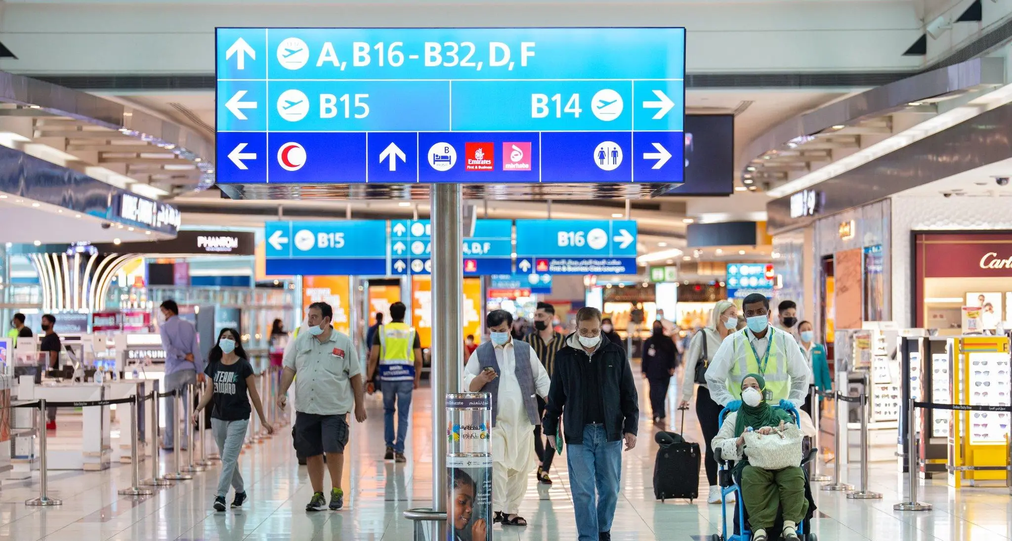 UAE flights: Tourists start arriving at Dubai International Airport