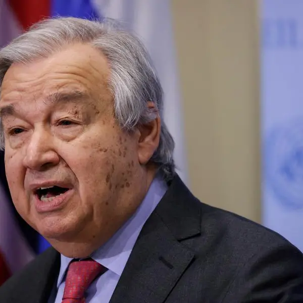 Guterres says U.N. working with U.S. and EU to get Russian food to markets