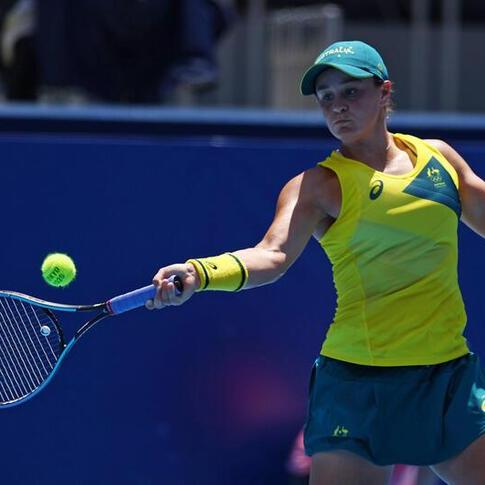 Tennis-Top seed Barty downed by Spain's Sorribes Tormo