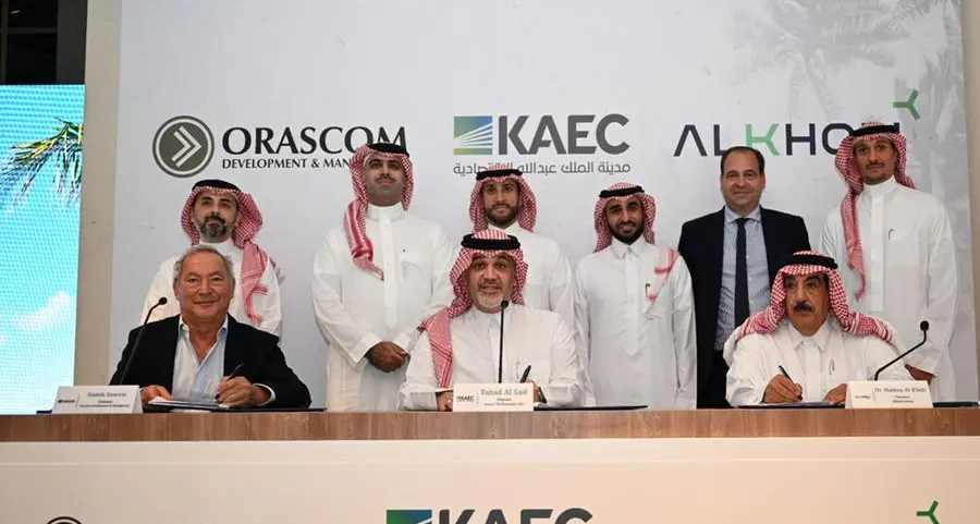 Emaar, The Economic City and Orascom Development sign strategic agreement to develop 9.5 million square meter tourism destination in KAEC