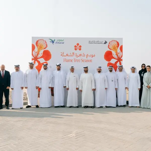 Emarat collaborates with Dubai Municipality city-wide Flame tree programme across its Dubai service stations