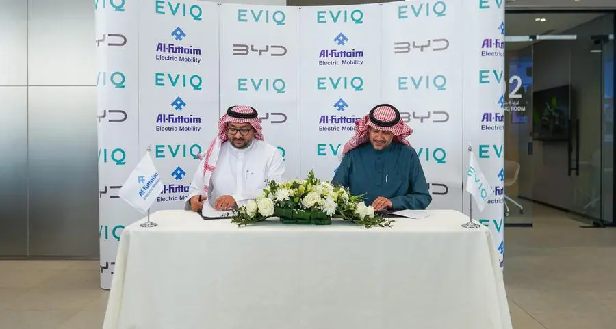 EVIQ and BYD partner to enhance electric vehicle ownership in Saudi Arabia