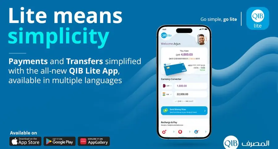 QIB launches first of its kind QIB Lite app