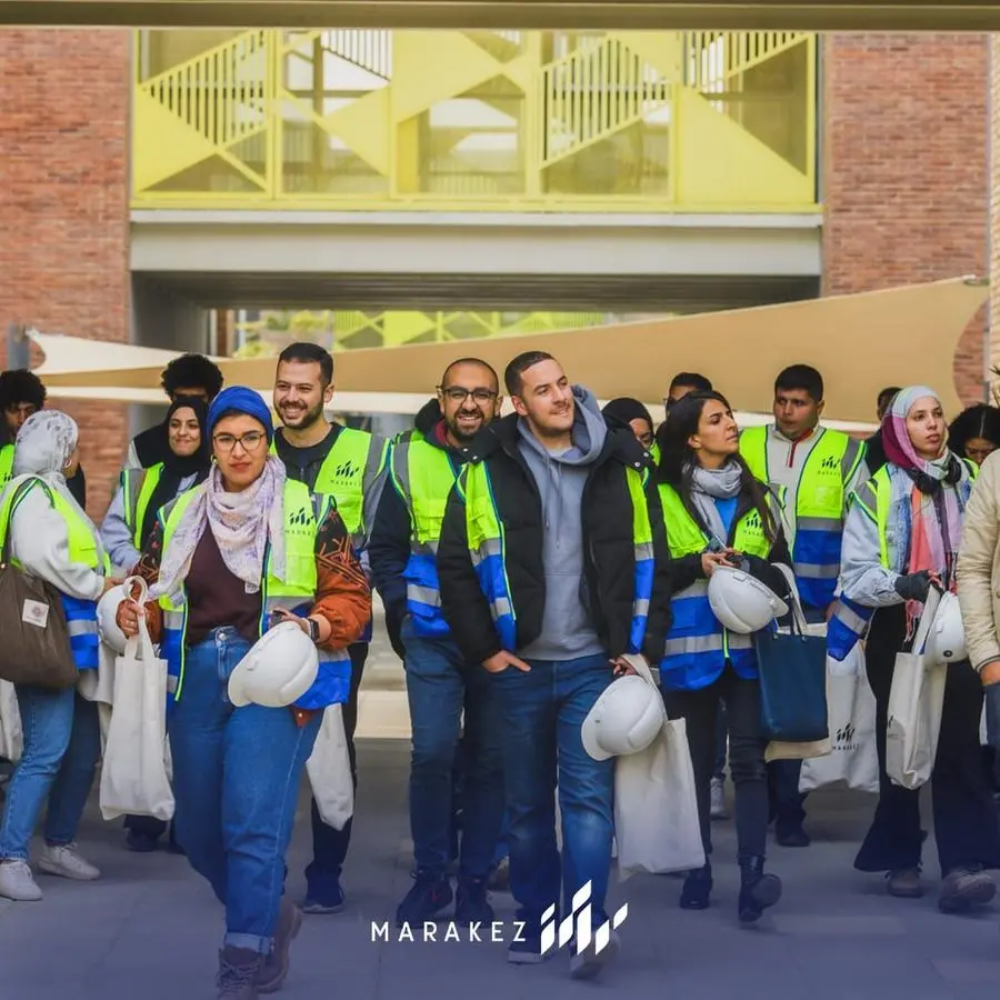 MARAKEZ gives hands-on practical experiences to GUC Architecture and Civil Engineering students students