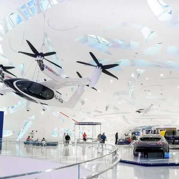 Museum of the Future unveils aerial taxi prototype installation in partnership with RTA