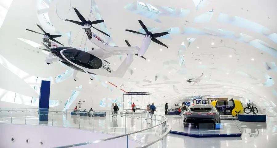 Museum of the Future unveils aerial taxi prototype installation in partnership with RTA