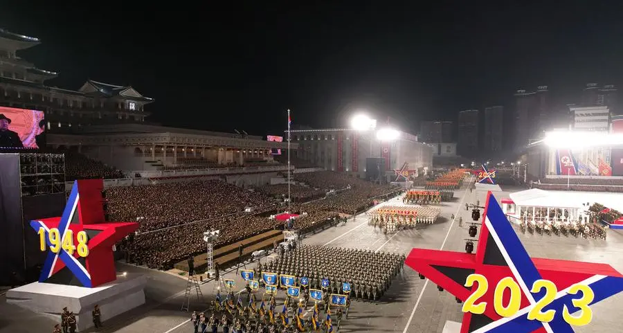 North Korea unveils 'record' number of ICBMs at military parade