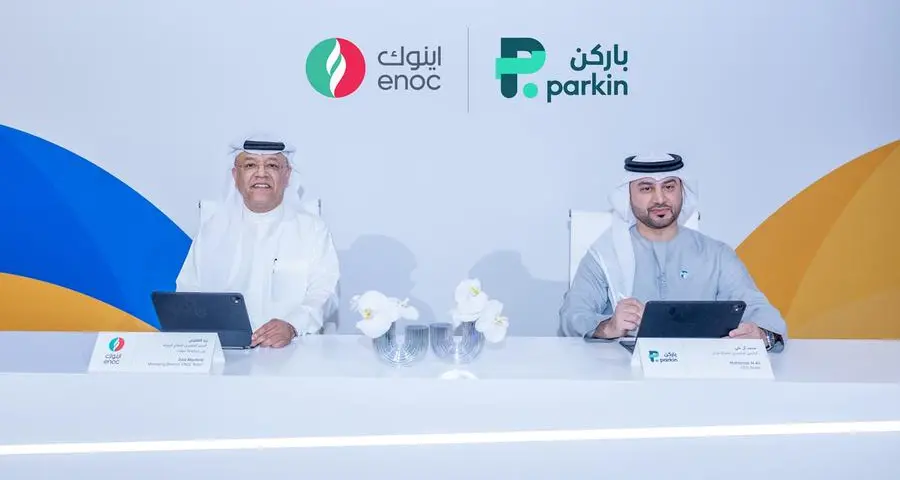 Parkin and ENOC Group partner to revolutionise delivery of essential automotive services across Dubai