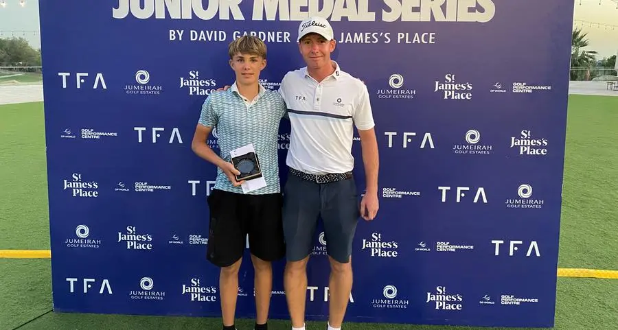 Tommy Fleetwood Academy Junior Medal Series by David Gardner at St James’s Place held