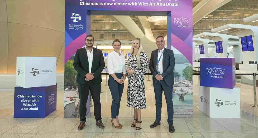 Wizz Air Abu Dhabi inaugurates its first flight to Chisinau, an undiscovered gem