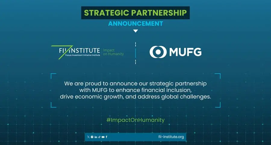 MUFG joins FII Institute as strategic partner