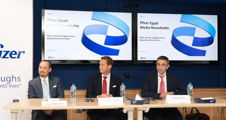 Pfizer announces its future strategy in the Egyptian market