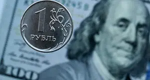 Russian ruble plunges past 100 against dollar for first time since March 2022