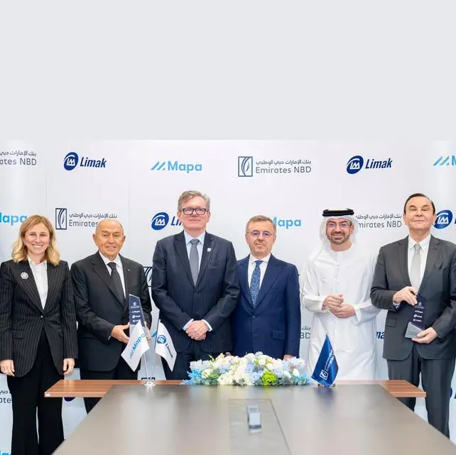 Emirates NBD partners with Mapa İnşaat ve Ticaret A.Ş., Limak İnşaat Sanayi ve Ticaret A.Ş. and CRRC (Hong Kong) Co. Limited