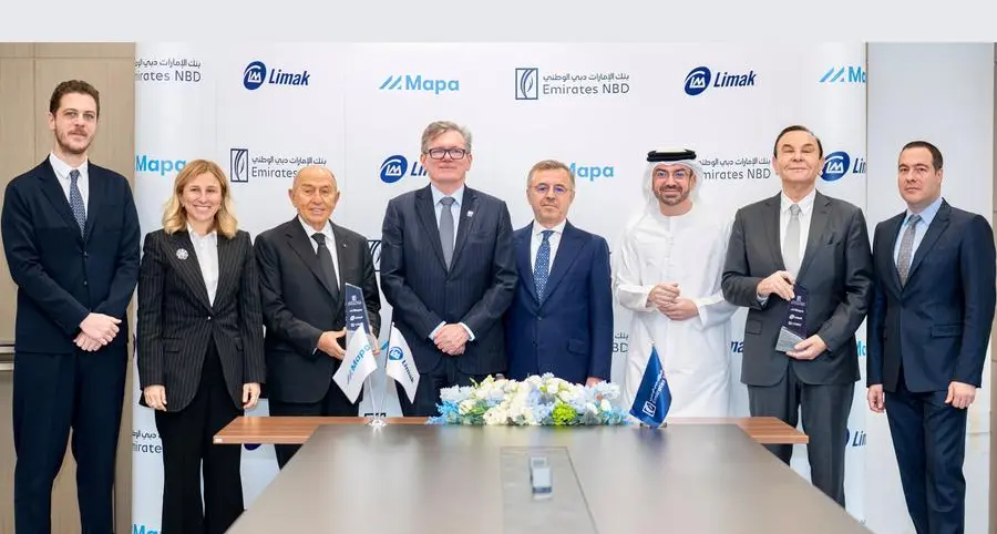 Emirates NBD partners with Mapa İnşaat ve Ticaret A.Ş., Limak İnşaat Sanayi ve Ticaret A.Ş. and CRRC (Hong Kong) Co. Limited