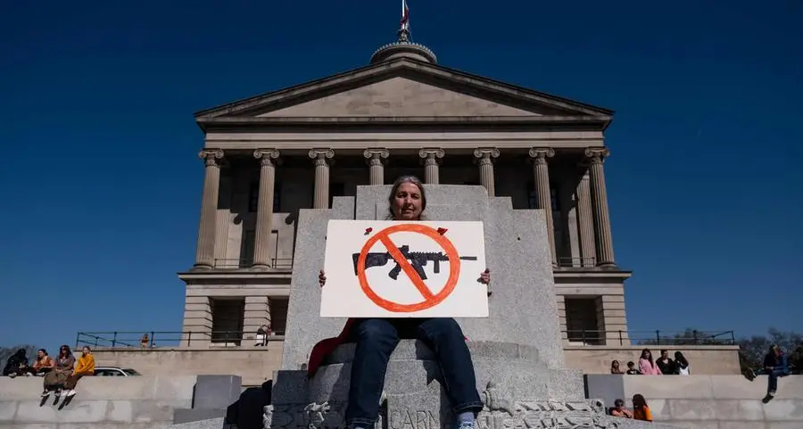 Hundreds rally in Tennessee to demand stricter gun laws after school shooting