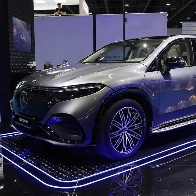 Mercedes-Benz marks regional debut of all-electric EQS SUV at Mobility Live 2023