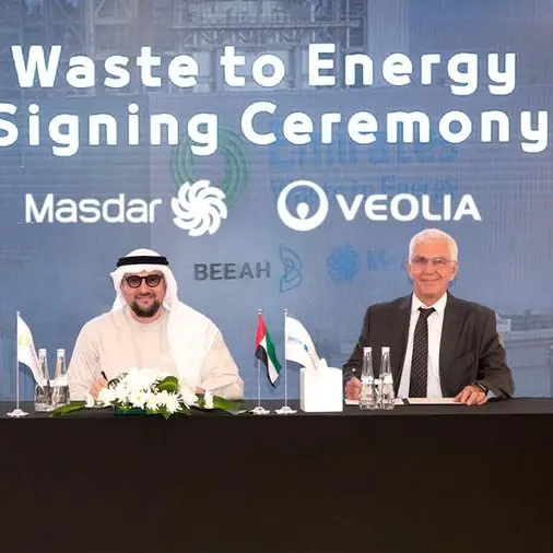 Veolia joins BEEAH Group and Masdar to operate and maintain region's first waste to energy plant