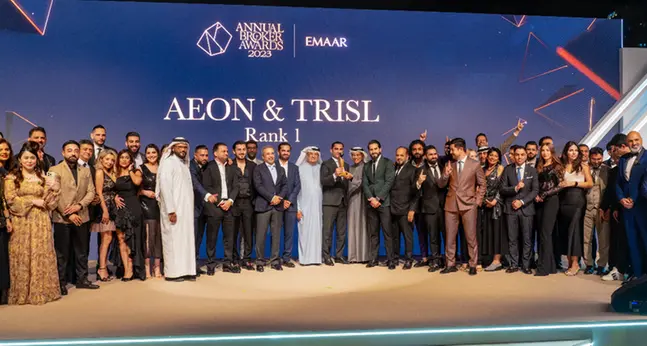 Mr. Saleem Karsaz leads Aeon & Trisl Real Estate to secure the #1 spot at Emaar’s Annual Broker Awards 2023