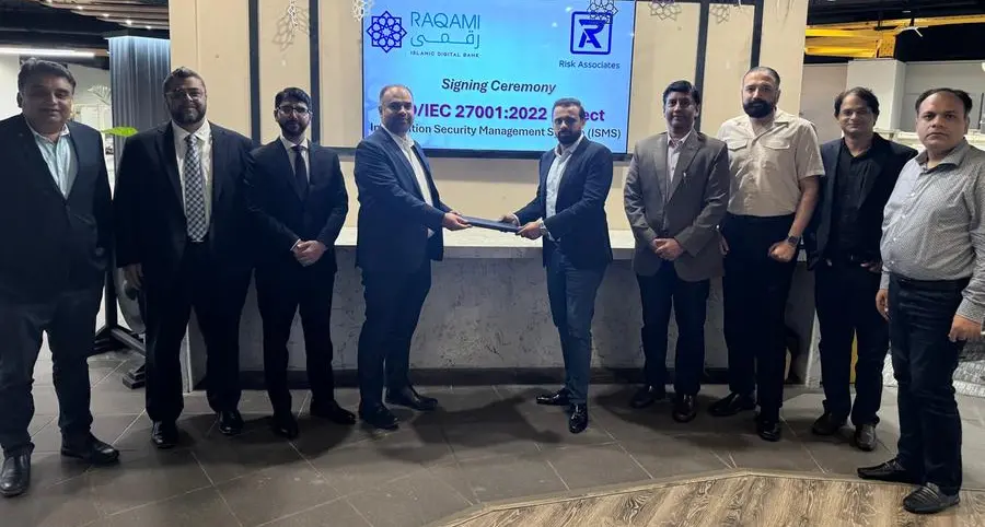 Raqami Islamic Digital Bank partners with Risk Associates