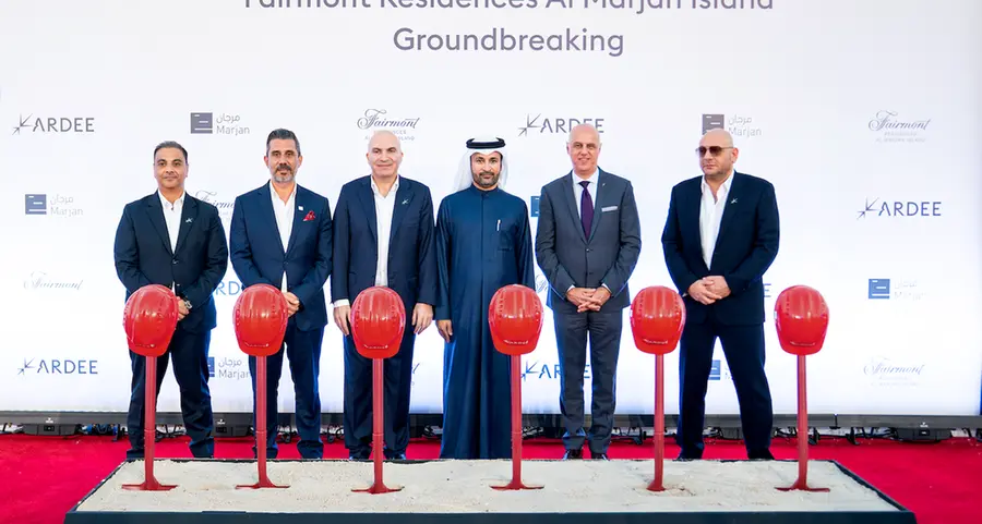 Ardee breaks ground on AED 2 bln beachfront Fairmont residences Al Marjan Island & Fairmont Al Marjan Island Hotel in Ras Al Khaimah