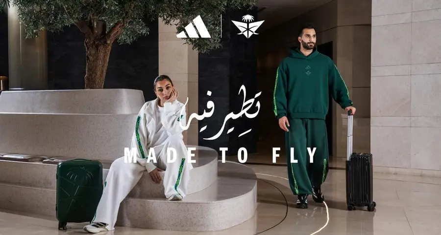 Adidas and Saudia unveil “Made to Fly” travel pack