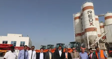 Kanoo machinery delivers state of the art Hitachi wheel loaders to RedX industries