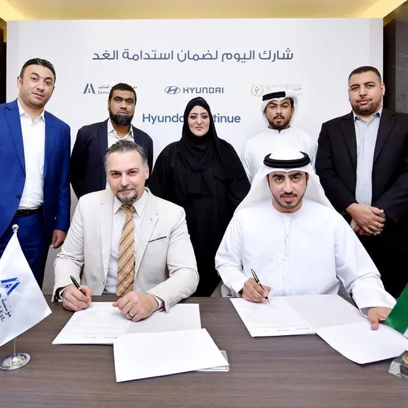 Hyundai Motor cooperates with Al Ihsan Charitable Society to handover Hyundai’s truck as a part of \"Mobility for Food Bank”