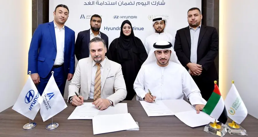 Hyundai Motor cooperates with Al Ihsan Charitable Society to handover Hyundai’s truck as a part of \"Mobility for Food Bank”