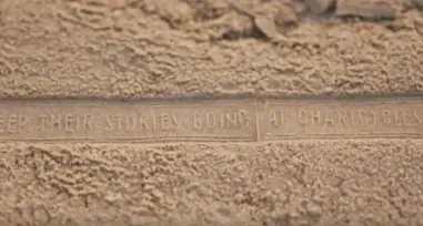 These customised Tyres leave inspiring imprints in the sand