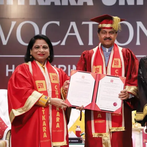 Dr. Thumbay Moideen honored with two prestigious doctorates
