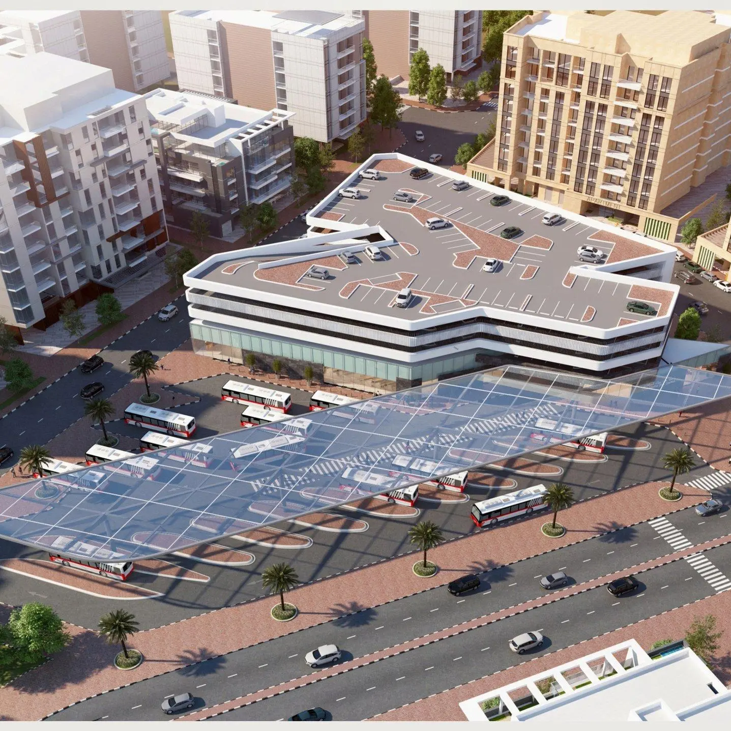 Dubai RTA completes work on two model bus stations in Dubai