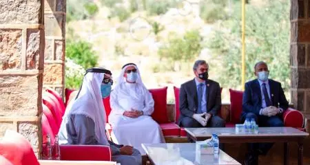 Ruler of Ras Al Khaimah Meets MeznSat Team