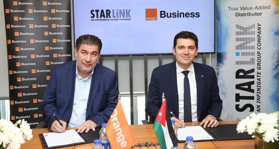 Strategic partnership agreement between Orange Jordan and StarLink, the leader in digital transformation