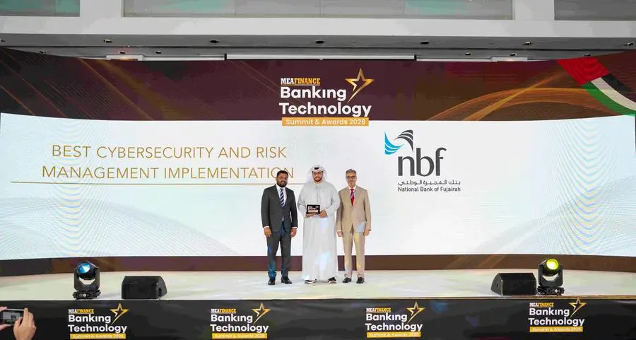National Bank of Fujairah takes home three MEA Finance Banking Technology Awards 2026