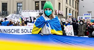 From Berlin streets to Sydney, global outpouring of support for Ukraine