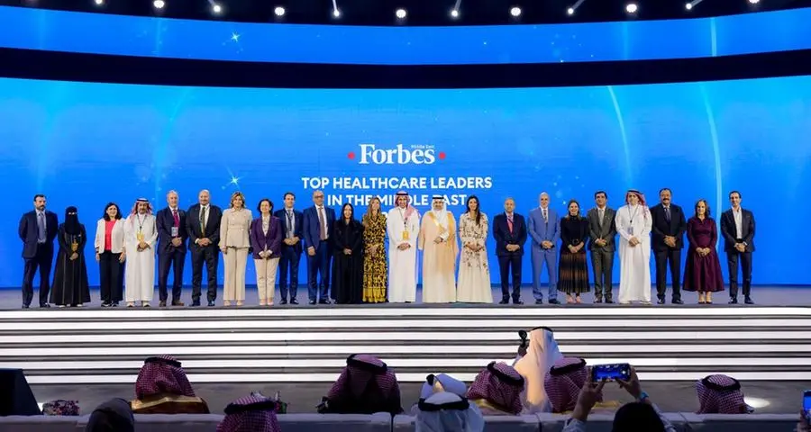 Minister of Health of Saudi Arabia honors regional healthcare leaders at the Forbes Middle East Healthcare Innovation Circle in Riyadh